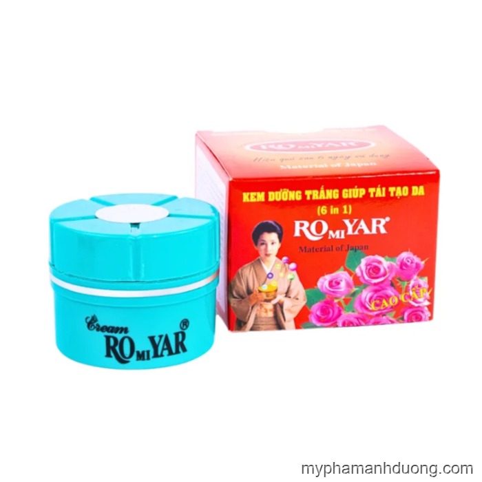 kem tái tạo da romiyar