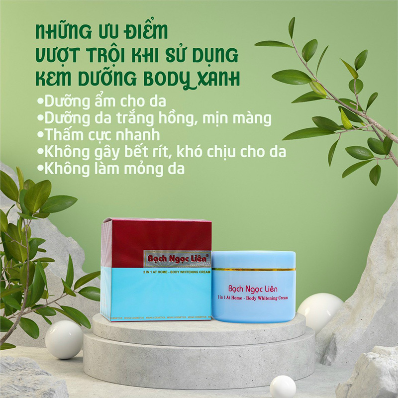 Kem Body Bạch Ngọc Liên xanh
