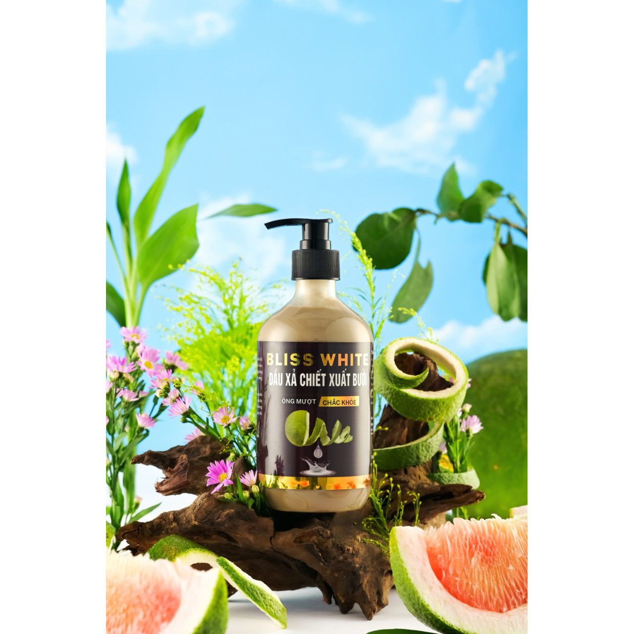 Dầu xả chiết xuất Bưởi Bliss White