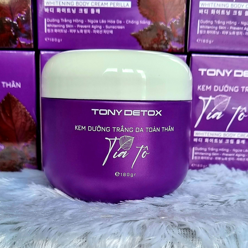 Kem Body tía tô 180g