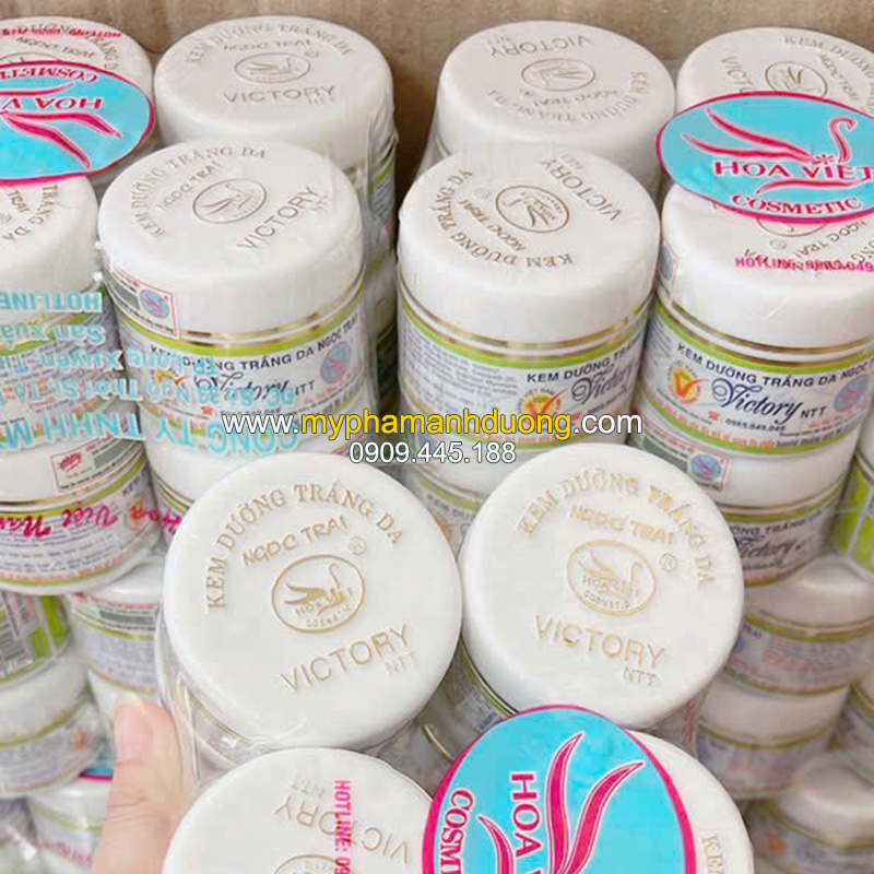Kem dưỡng trắng da Ngọc Trai Hoa Việt