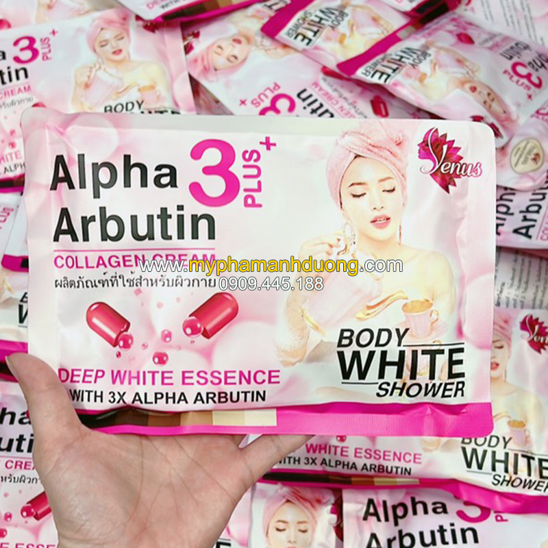 Tắm trắng Alpha Arbutin