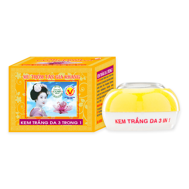 kem trắng da