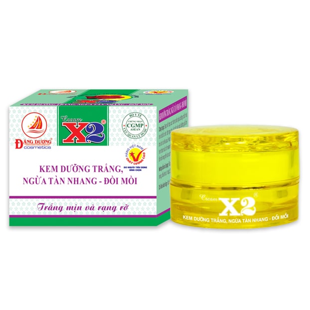 Kem dưỡng trắng da, ngừa tàn nhang - đồi mồi