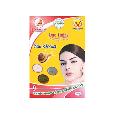 Bột tắm trắng bùn khoáng