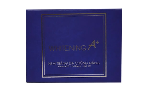 Kem trắng da, kem chống nắng