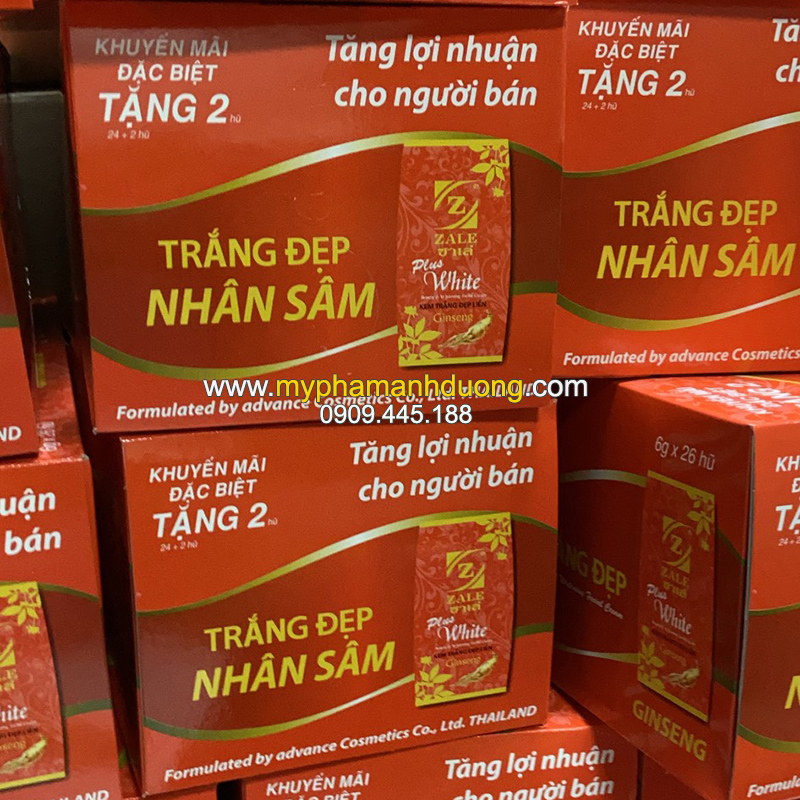 Kem Zale đỏ | Kem Dưỡng Da Đặc Biệt